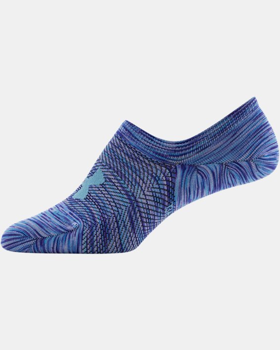 Women's UA Breathe Lite Ultra Low Liner Socks 6-Pack, Blue, pdpMainDesktop image number 7
